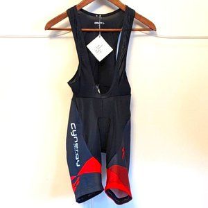 NEW Women's Craft Team Cynergy Cycling Padded Bib Shorts, Size M